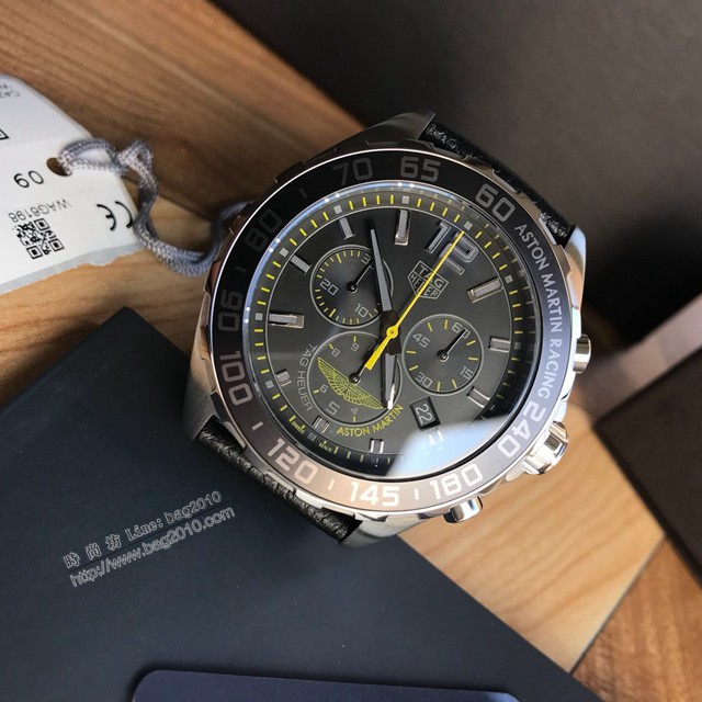 Tagheuer 泰格豪雅F1系列阿斯頓馬丁特別版石英男士腕表  gjs2071